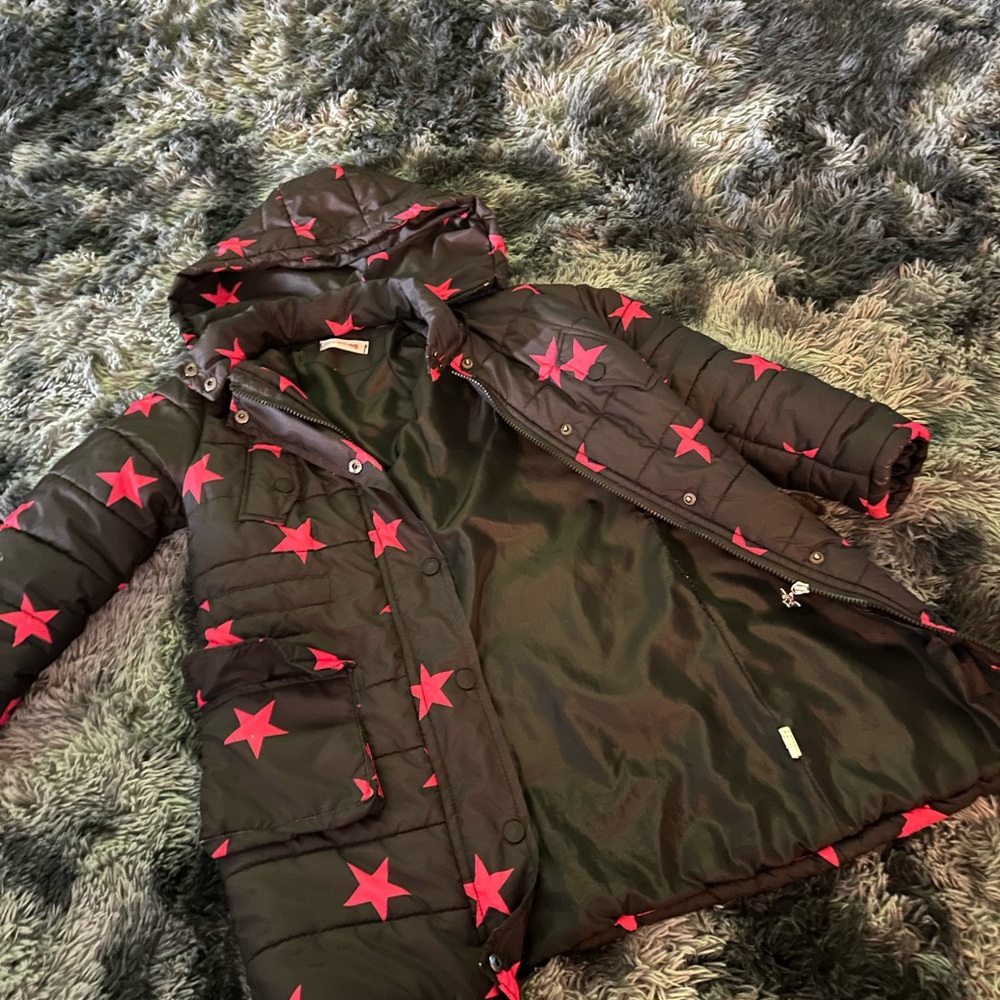 Kids Stylish longer puffer jacket